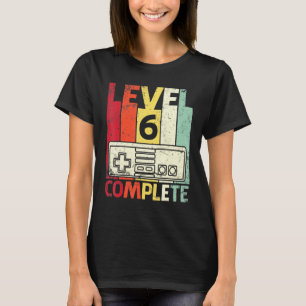 Camiseta Marido Esposa Gamers Casado Aniversário Nível 6 An
