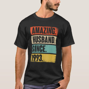 Camiseta Marido Incrível Desde 1993 29 Aniversário De Casam