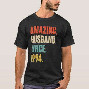 Camiseta Marido Incrível Desde 1994 28 Aniversário De Casam