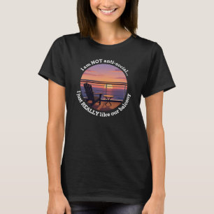 Camiseta "Marido Introvertido 'Eu Realmente Gosto