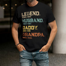 Marido Lendário Papai Vovô Presente Personalizado