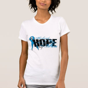 Camiseta Marido meu herói - esperança da próstata