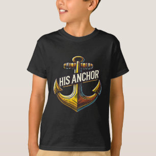 Camiseta Marido Navegando Sua Âncora Mulheres Casal Combina