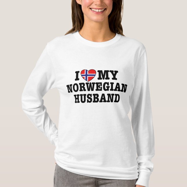 Camiseta Marido Norueguês (Frente)