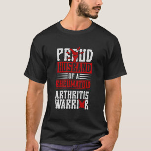 Camiseta Marido Orgulhoso De Um Guerreiro Da Artrite Reumat