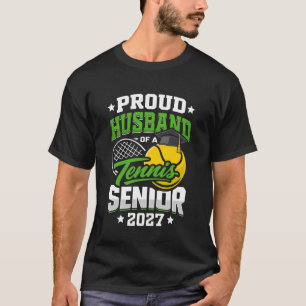 Camiseta Marido Orgulhoso de uma Graduada da Turma de Tênis