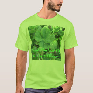 Camiseta Marido orgulhoso de uma mulher irlandesa