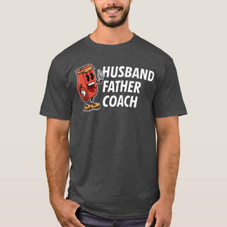 Camiseta Marido Padre Coach Dia de os pais Coaching Pais