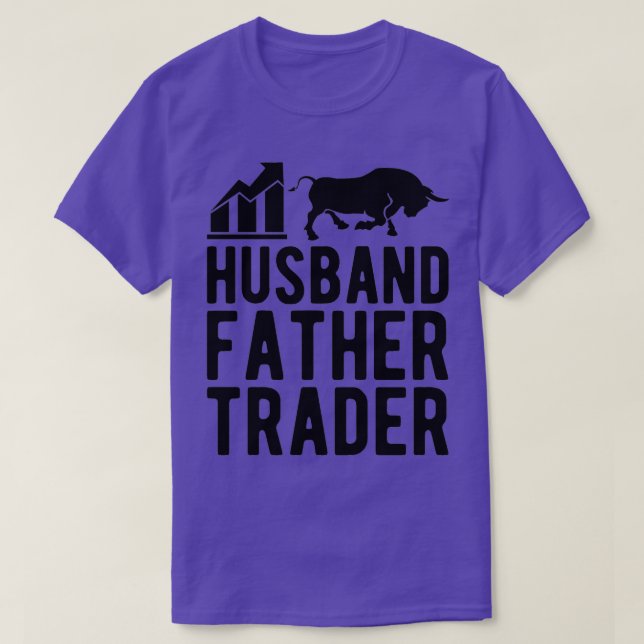 Camiseta Marido Padre Trader (Frente do Design)