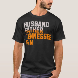 Camiseta Marido Pai Fã do Tennessee Dia dos Pais