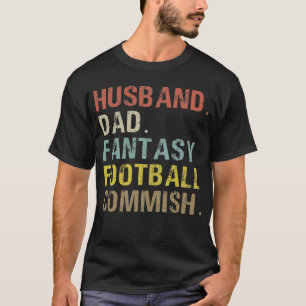 Camiseta Marido Pai Fantasy Futebol Comandando