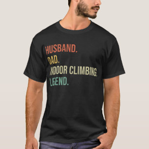 Camiseta Marido Pai Lenda da Escalada Indoor