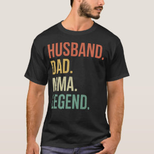 Camiseta Marido Pai Lenda do MMA Artes Marciais Mistas
