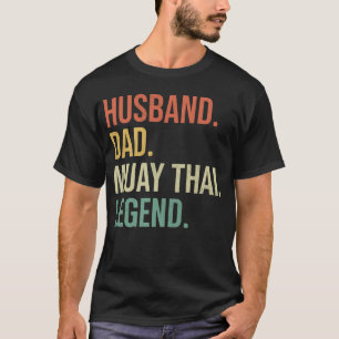 Camiseta Marido Pai Lenda do Muay Thai, Amantes de Muay Tha