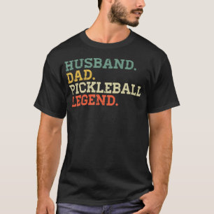 Camiseta Marido Pai Lenda do Pickleball Pickle Ball Papai G
