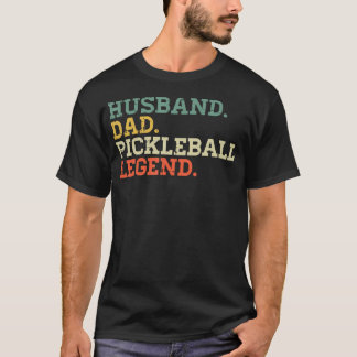 Camiseta Marido Pai Lenda do Pickleball Pickle Ball Papai G