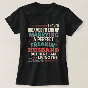 Camiseta Marido Perfeito Irritante Humor de Marido e Mulher