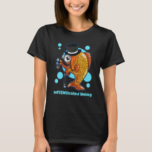 Camiseta Marido Sofisticado Masculino Piada Pai Pescador P
