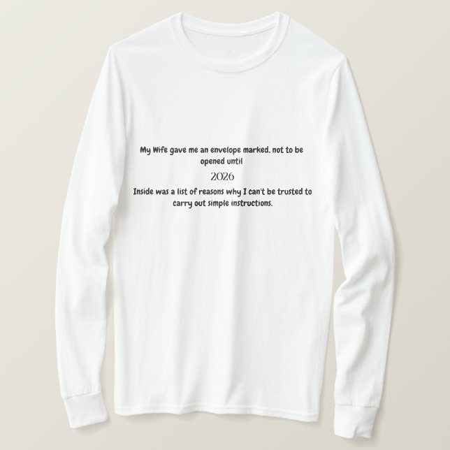 Camiseta Marido T-Shirt (Frente do Design)