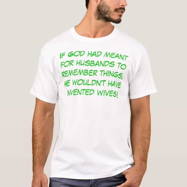 Camiseta Maridos e memória (Frente)