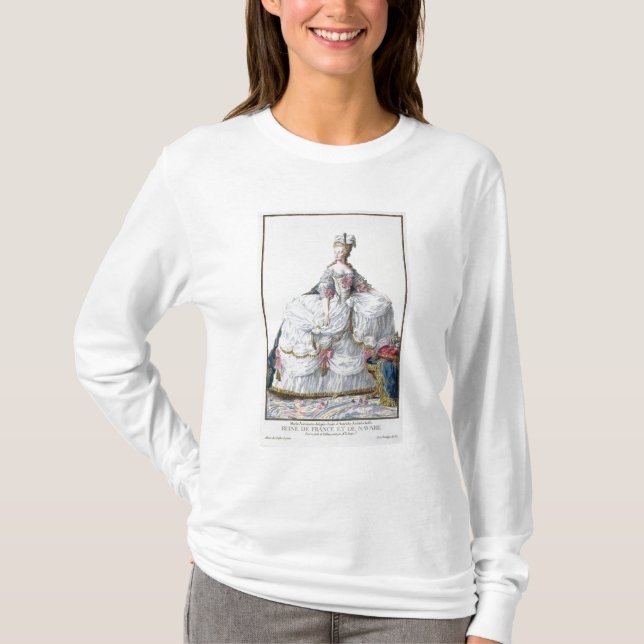 Camiseta Marie Antoinette (1752-93) 'de DES Estam de (Frente)
