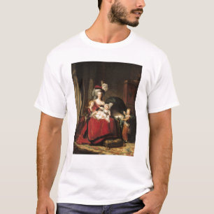 Camiseta Marie-Antoinette e suas crianças, 1787