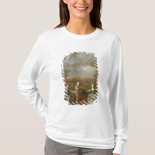 Camiseta Marie Antoinette e suas irmãs (Frente)