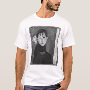 Camiseta Marie, jovem mulher das pessoas