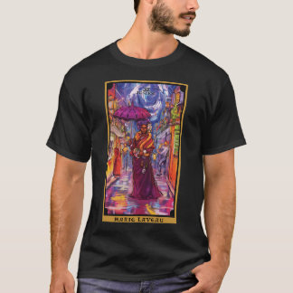 Camiseta Marie Laveau Justice Tarot Card Roupa