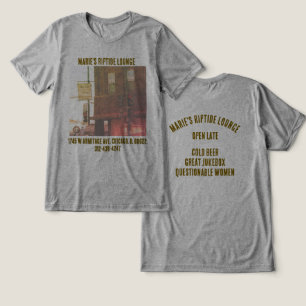Camiseta Marie's Rip Tide Lounge