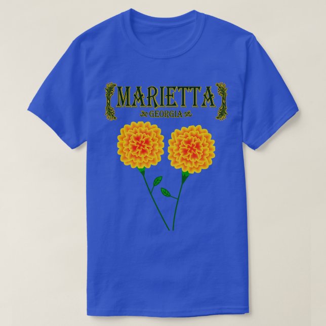 Camiseta Marietta Georgia TShirt 6 (Frente do Design)