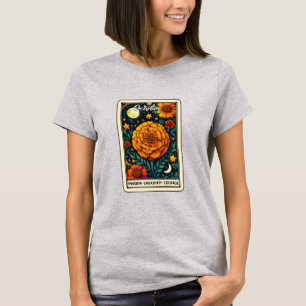 Camiseta Marigold, Flor do Mês de Nascimento de Outubro