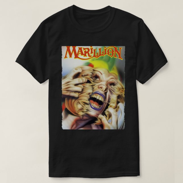Camiseta Marillion Gift Marillion Gift Para Ventilador Musi (Frente do Design)