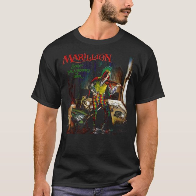 Camiseta Marillion, marillion t-shirts, Fish, Banda, marill (Frente)
