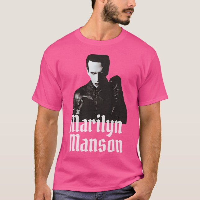 Camiseta Marilyn Manson - Um Assassinato Sob Deus (Frente)