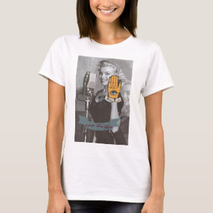 Camiseta Marilyn no egito: Vintage encontra folclore