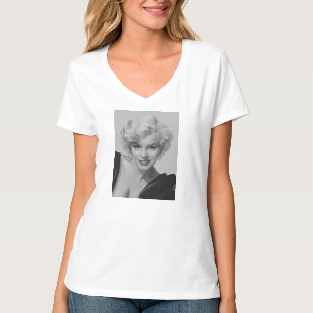 Camiseta Marilyn o olhar (Frente)