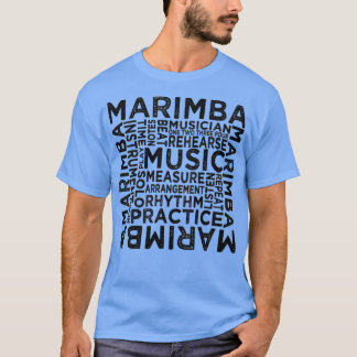 Camiseta Marimba Typografia 