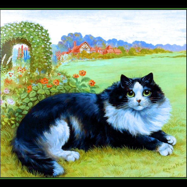 Camiseta Marin County Monte Tamalpais (Cat in the Garden)