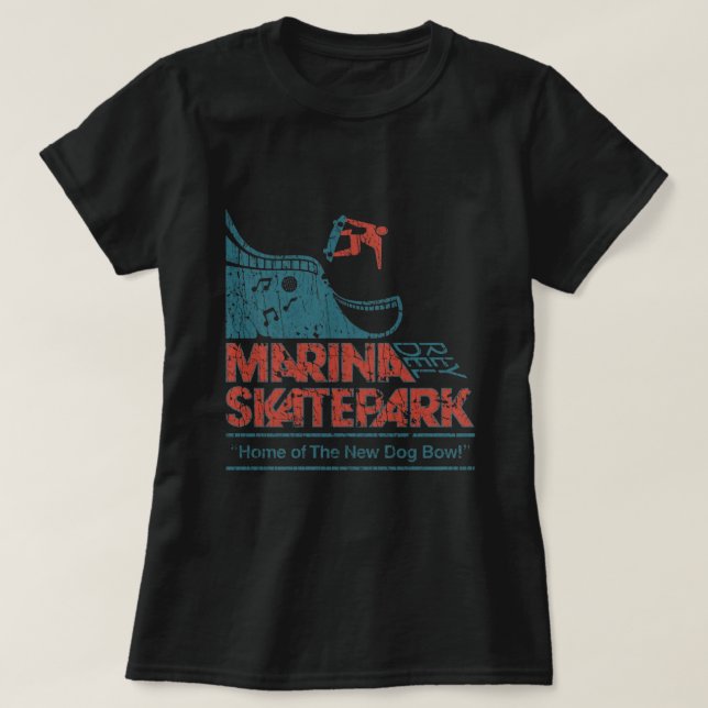 Camiseta Marina del Rey Skatepark 1978 T-Shirt (Frente do Design)