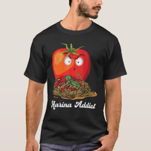 Camiseta Marinara Addict Sauce Piadas italianas de chef