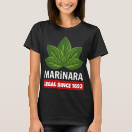 Camiseta Marinara Legal Desde 1692 Basil Deixa
