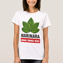 Camiseta Marinara Legal Desde 1692 Basil Deixa