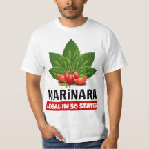 Marinara Legal em 50 Estados Basil e Tomates