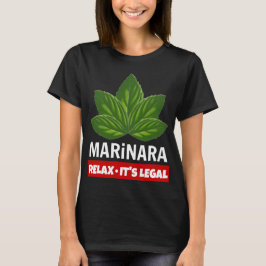 Camiseta Marinara Relaxe É o Base Jurídico Deixa o Humor Co
