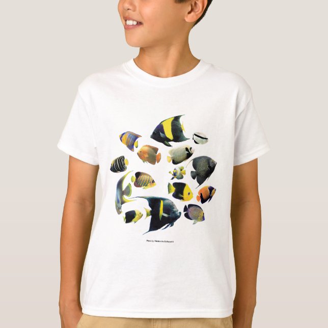 Camiseta Marine angelfish (Frente)