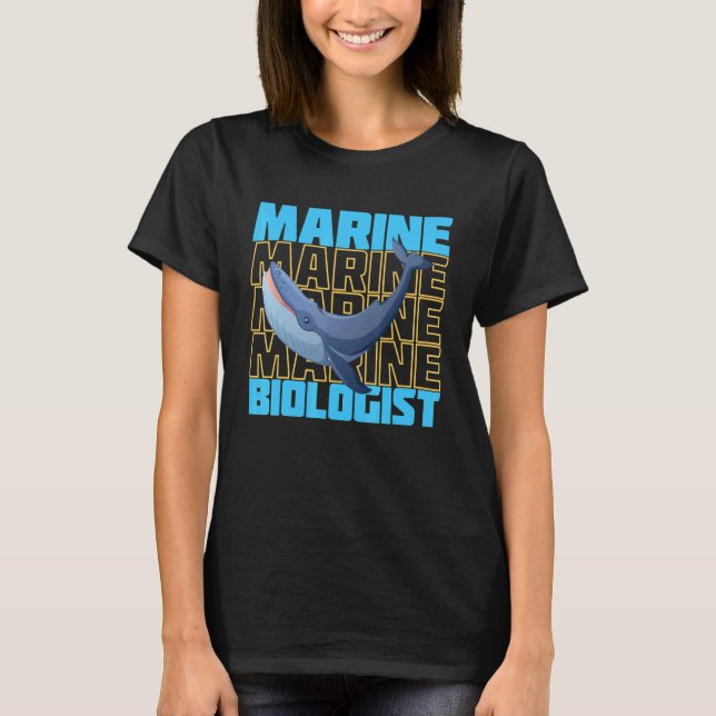 Camiseta Marine biologist marine biology supporter (Frente)