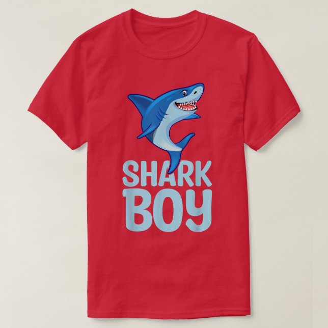 Camiseta Marine Biology Shark Lover Cute Shark Boy  (Frente do Design)