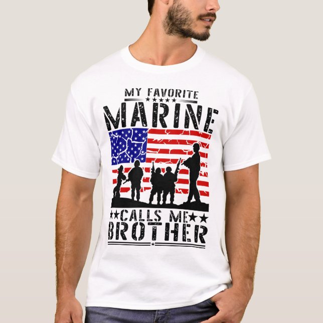 Camiseta Marine Brother (Frente)