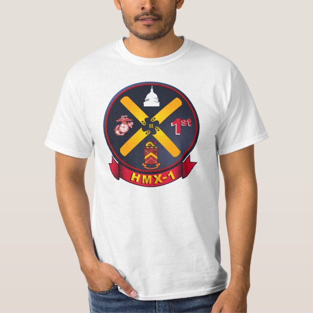 Camiseta marine helicopter squadron 1 (Frente)